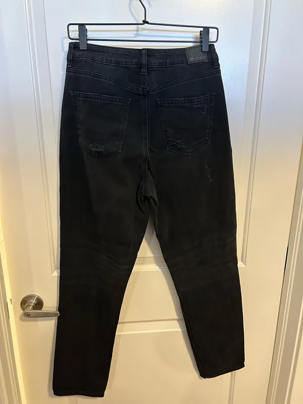 American Eagle Outfitters Black Denim Pants - Image 2