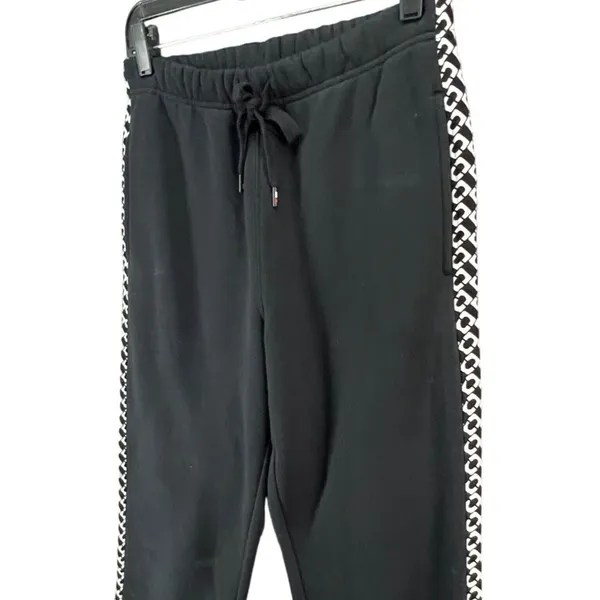 Diane‎ Von Furstenberg DVF x Skechers Joggers Black Fleece Sweatpants Cozy XS - Image 3