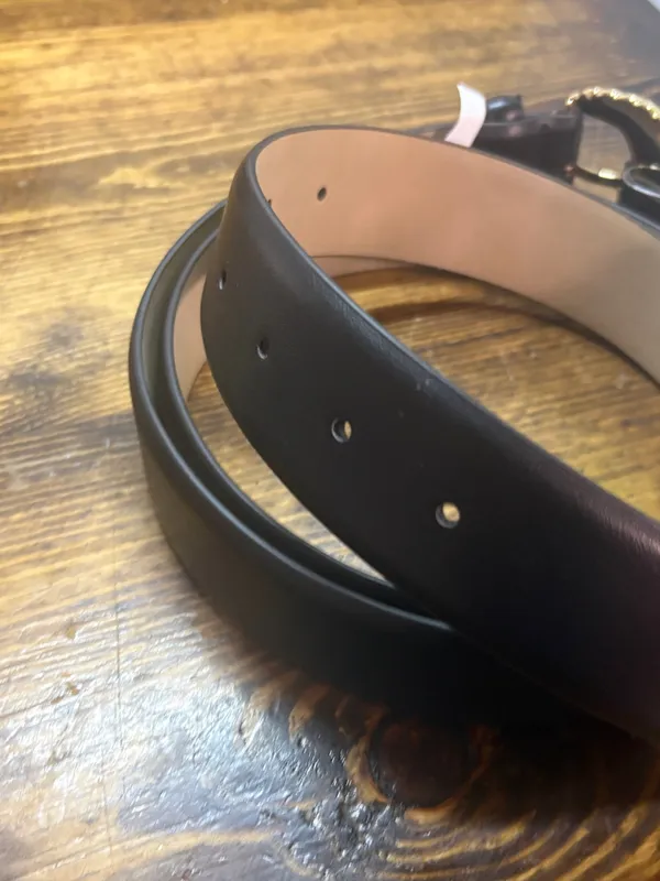 Scoop black ornate buckle belt size 3Xl - Image 4