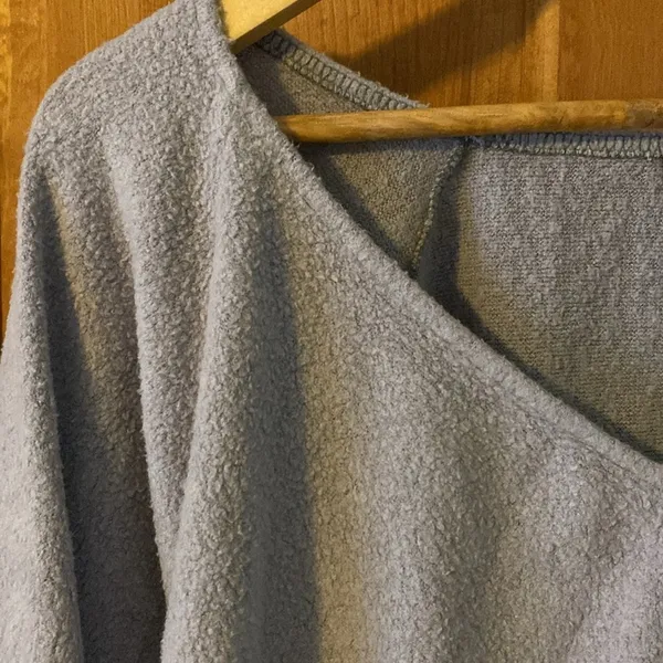 Urban Outfitters Out From Under Small Women's Lounge Purple Long Sleeve Crop Top - Image 3