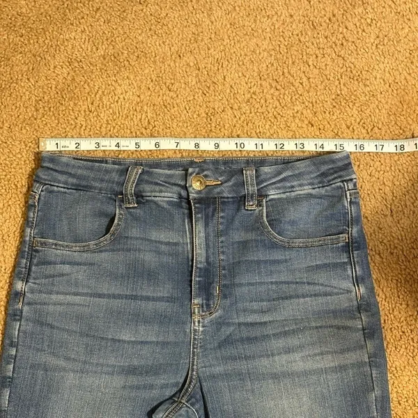 American Eagle Next Level Curvy High-Waisted Jeggings Jeans - Image 9