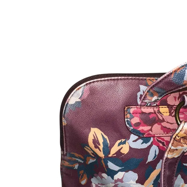 Matilda Jane Plum Perfect Floral Backpack Faux‎ Leather School Travel Bag Boho - Image 7