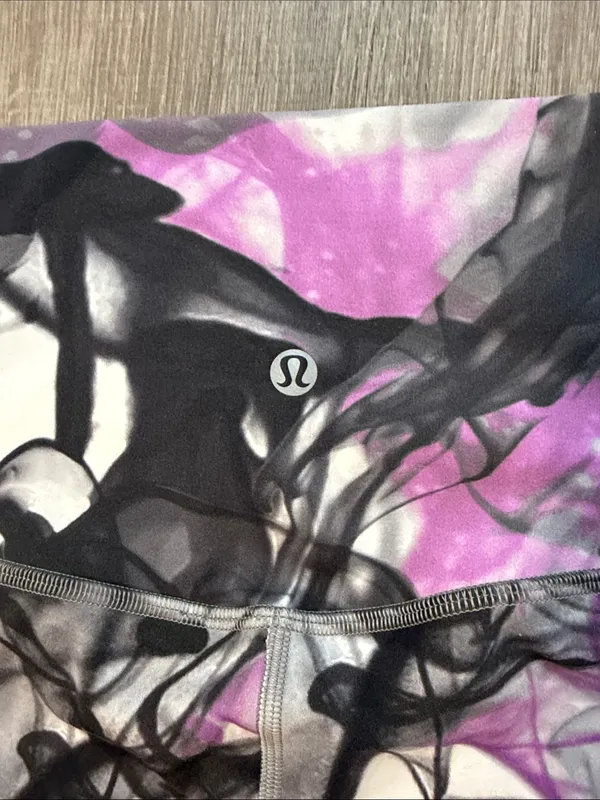 Lululemon 8 Align Throwback Print High Rise Pant Yoga Workout Women’s Leggings - Image 7