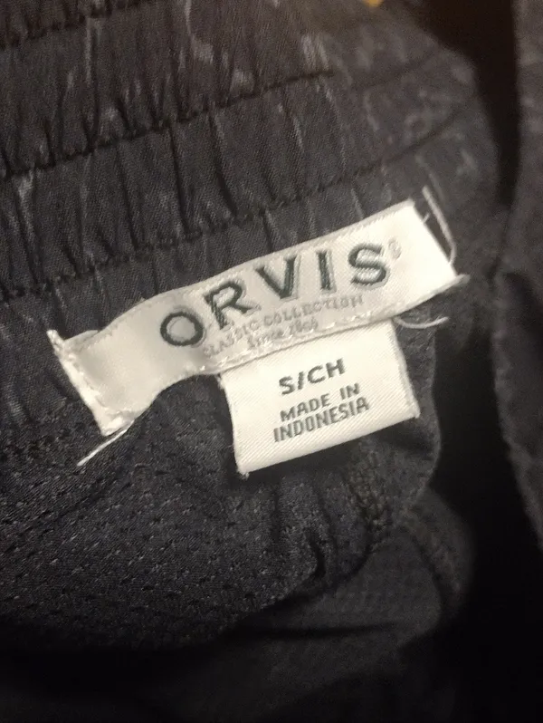 Orvis Tennis Black Embossed  Skort - Image 3
