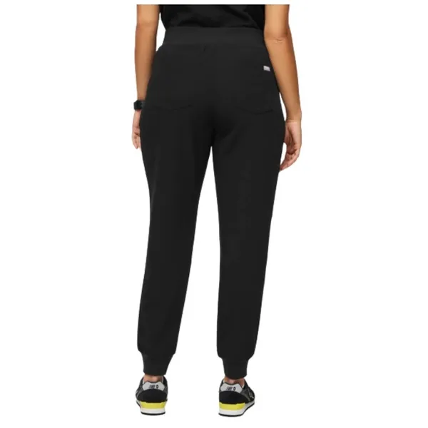 FIGS Jogger Style Technical Collection Scrub Pants in Black - Image 7