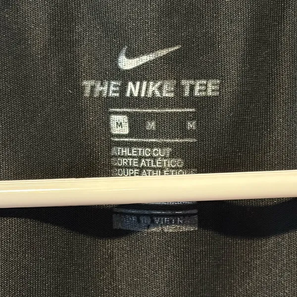 Nike Women's Black and White Short Sleeve Tee - Image 3