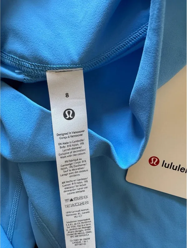 Lululemon Align With Pockets High Rise 28” Ocean Wave Size 8 NWT - Image 6