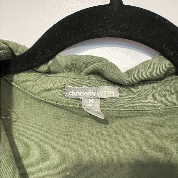 Green‎ Charlotte Russe button down - Image 2