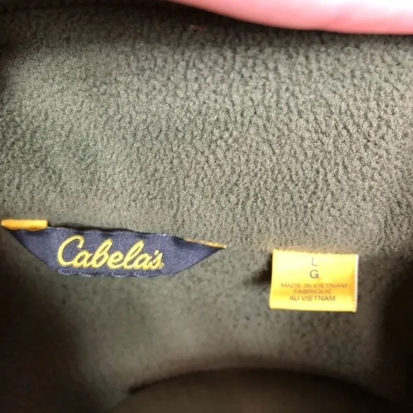 Cabelas‎ fleece zip up - Image 7