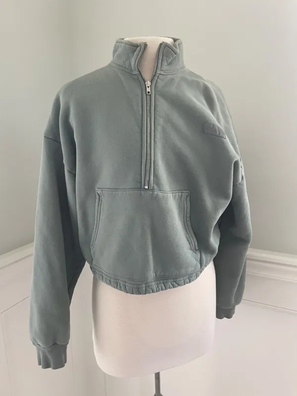 SET ACTIVE HALF ZIP SWEATSHIRT SIZE S! - Image 6