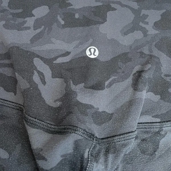 Lululemon Align Super High Rise Short 10" Incognito Camo Multi Grey size 4 - Image 13
