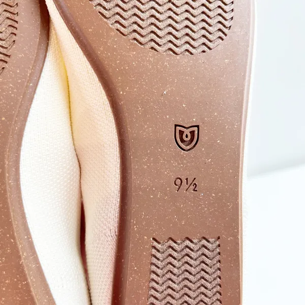 Rothy's The Point Mary Jane Ballet Flats in Love Bird Cream White 9.5 - Image 4