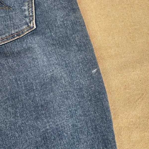 American Eagle Curvy Hi-Rise Jegging Jeans Womens Size 4 Medium Wash Distressed - Image 16