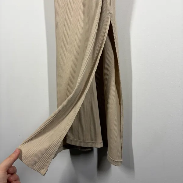 NWT Aerie One Shoulder Ribbed Midi Dress Size Medium - Image 8