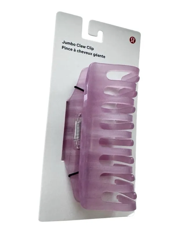 Lululemon Jumbo Claw Clip Sweet Sorbet/Pink Pearl - Image 13