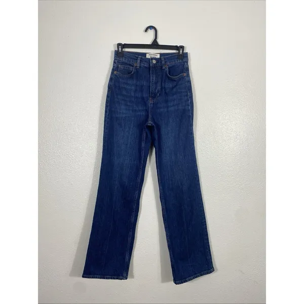 Reformation Bex Super Stretch High Rise Wide Leg Jeans Wheeler Size 26 - Image 3