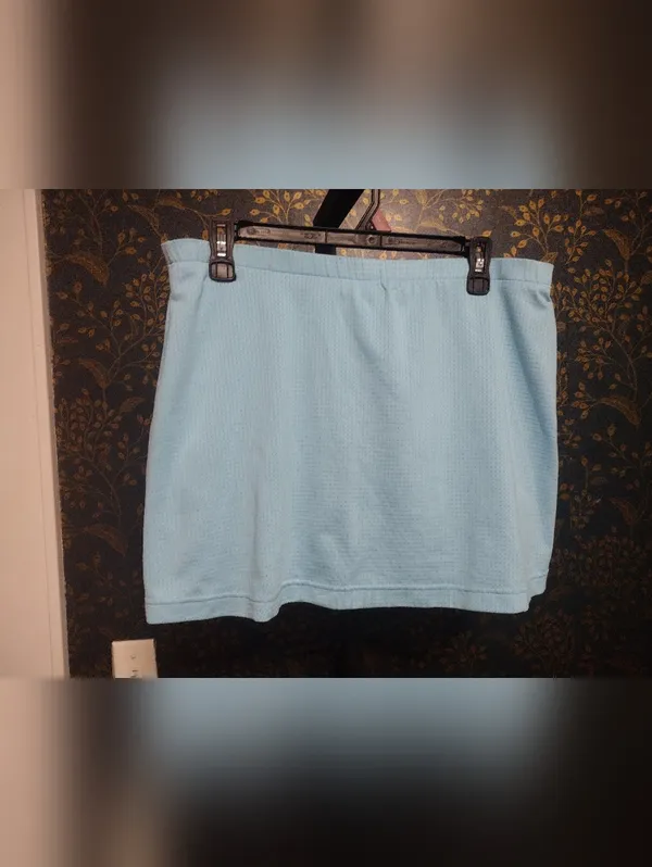 Nike Light Blue Athletic Tennis Skort - Image 2