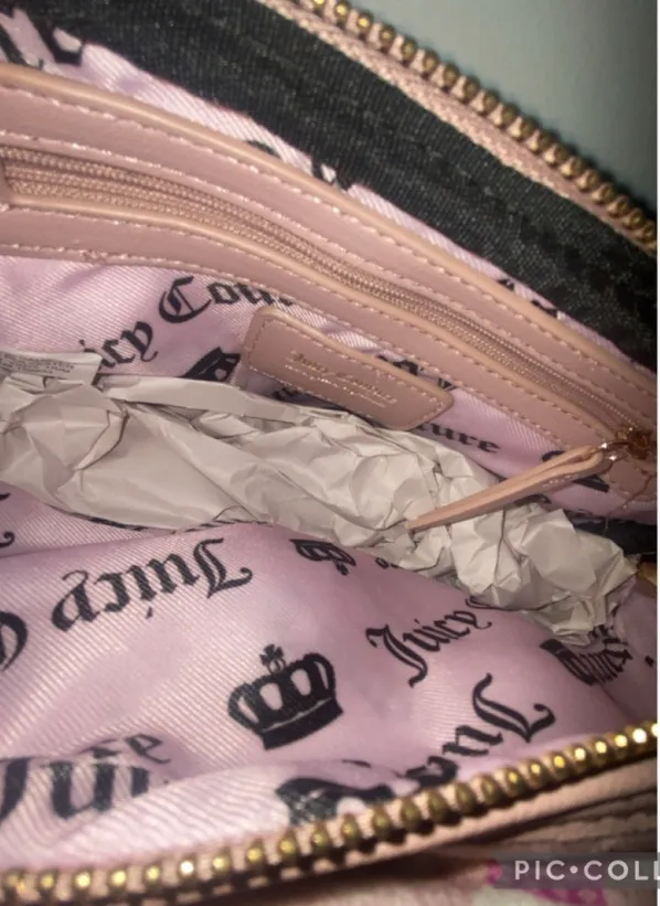 Juicy Couture Pink Crossbody Purse - Image 5