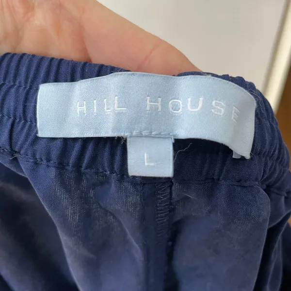 Hill House Pants Navy Jewl Jammie Sparkly Women Size Large Party‎ Embellished - Image 10