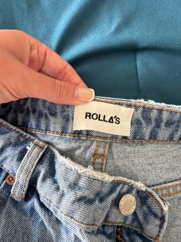 Rollas Jean Shorts Revolve High-Waisted Duster - Image 7