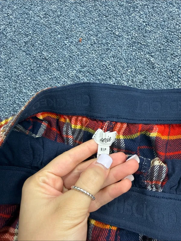 Aerie Plaid Sleep Shorts - Image 2