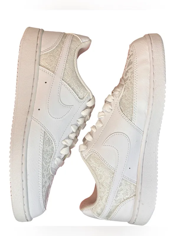 Nike Court Vision Low “White Lace” Size 6 Women- NEW - Image 13