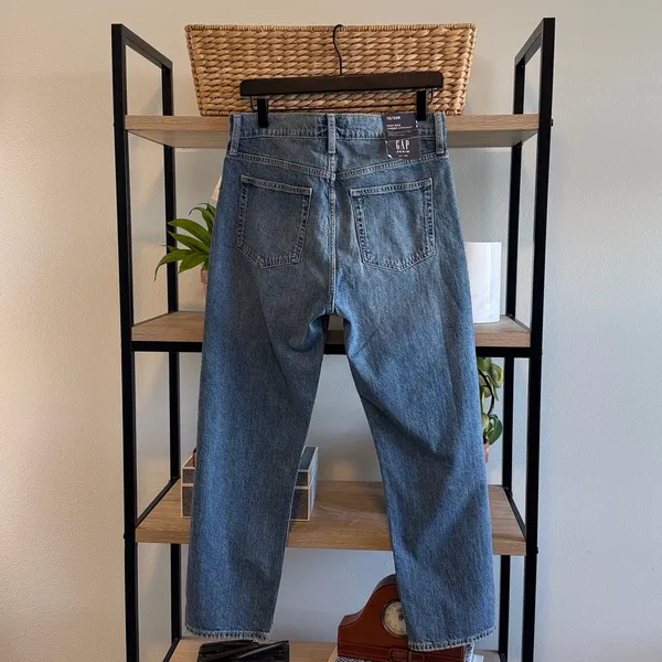 NWT GAP High Rise Cheeky Straight Ankle Jeans, 10 / 30 - Image 5