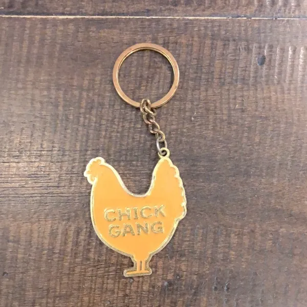 Chick gang chicken keychain - Image 4