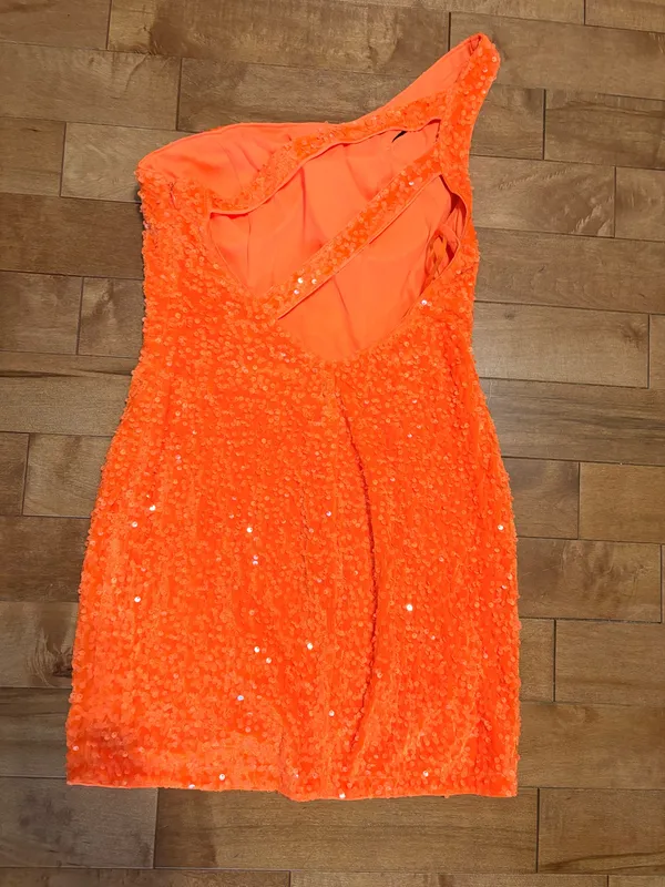 Mango/Orange Hoco dress Orange - Image 2