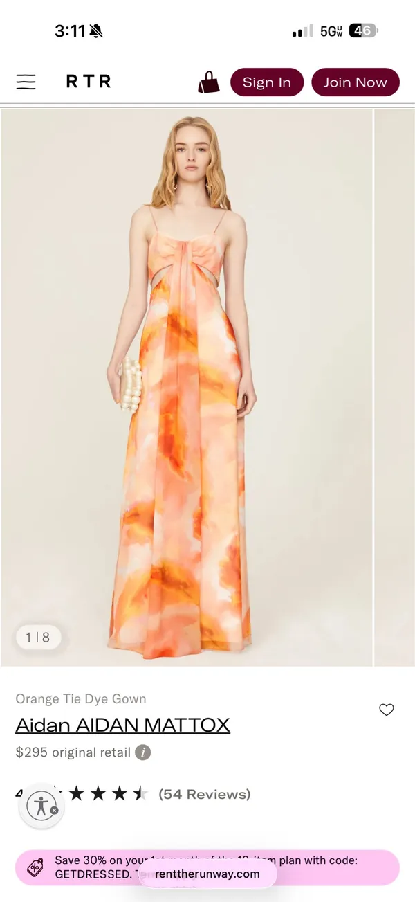 Aidan Mattox formal dress - Image 2