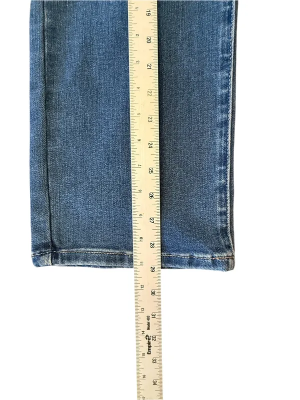 Judy Blue JB88531 Wide Leg Jeans Women’s 3/26 High Rise Medium Wash Stretch - Image 12
