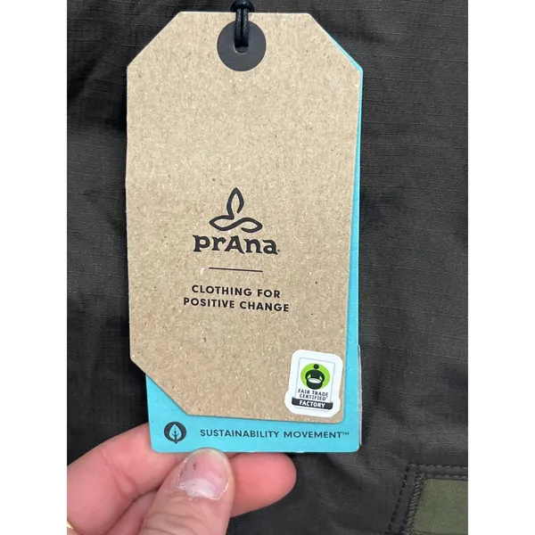 NWT PrAna Sz6 Black Olive Straight Leg Double Peak Hiking Outdoor Gorpcore Pants - Image 6