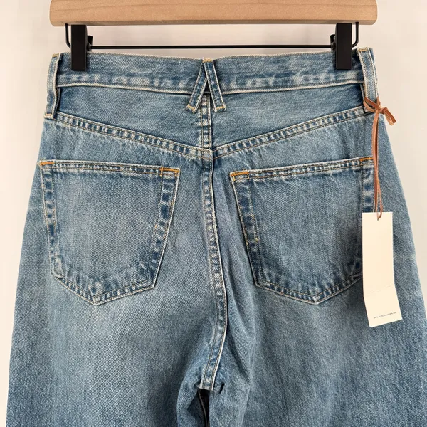 Slvrlake London Jeans SZ 27 NWT Shakedown Straight Leg Distress Denim High Waist - Image 13
