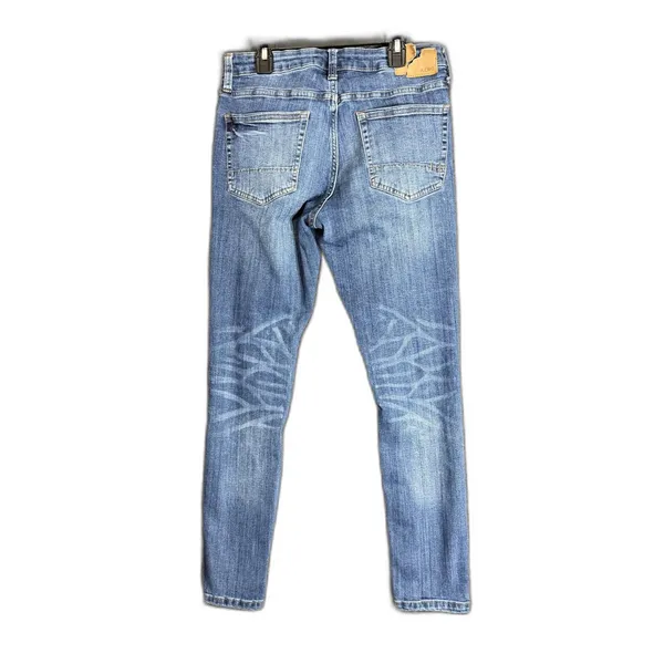 Aeropostale Mens Size 29x30 Super Skinny Jeans Stretch Denim Blue Everyday - Image 3