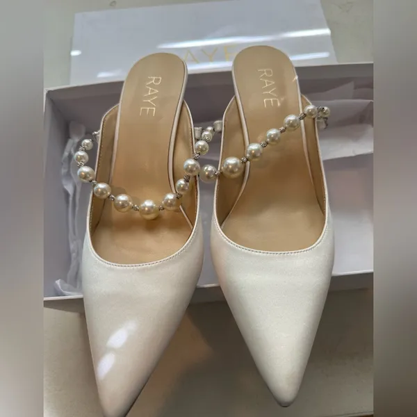 RAYE Reception Heel in Ivory - Image 5