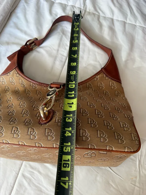 Dooney & Bourke Leather Bag Brown - Image 10