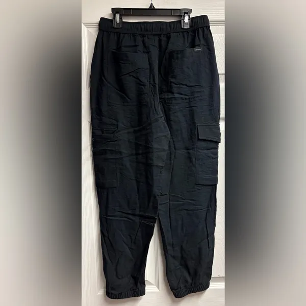 NWOT Sanctuary Linen Blend Cargo Joggers Size Small - Image 2