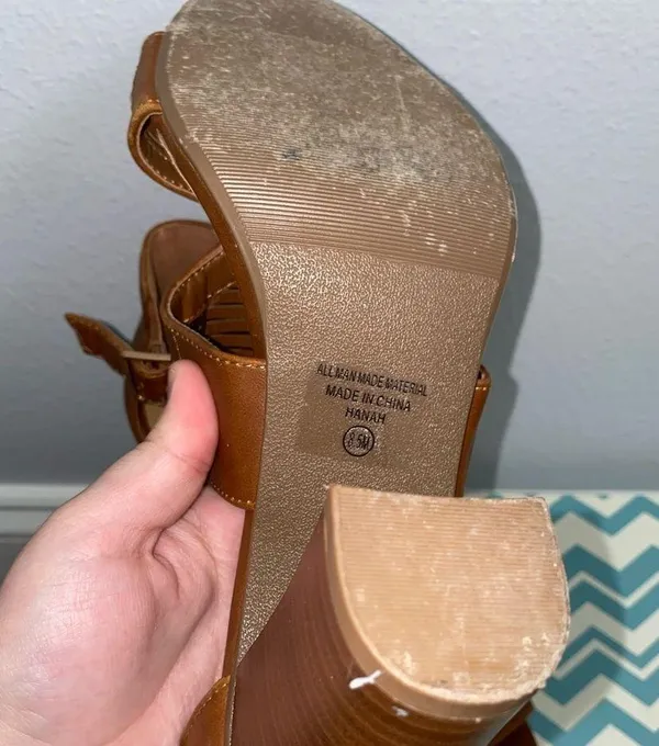 🤩4/$15🥳 brown heels Size 8.5 - Image 3