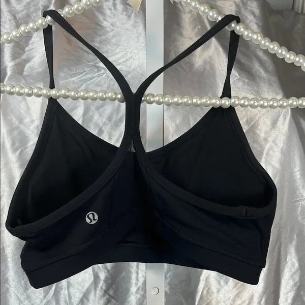Lululemon Athletica Black Strappy Sports Bra A0311 - Image 2