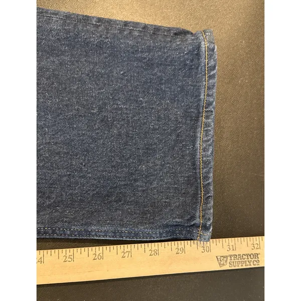 Abercrombie Fitch Womens 18 R 34‎ The 90's Straight Mid Rise Curve Love Jeans - Image 8