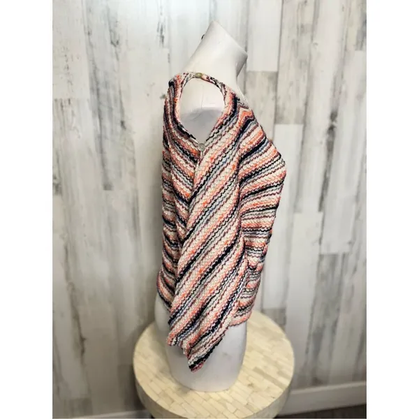 Anthropologie Postmark Malu Striped Sweater medium Multi color space dye - Image 6