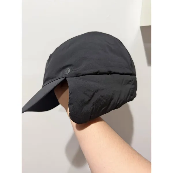 Lululemon Navigation Loft Trapper‎ Hat Black L / XL H - Image 6