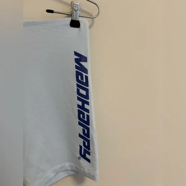 Madhappy Athletics Biker Short in Light Blue size Small (S) - Image 3