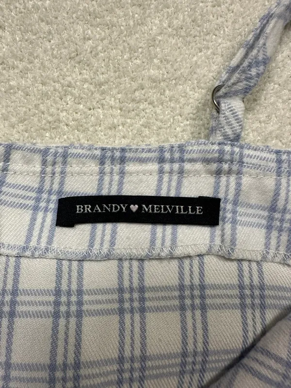Brandy Melville Plaid Dress - Image 3