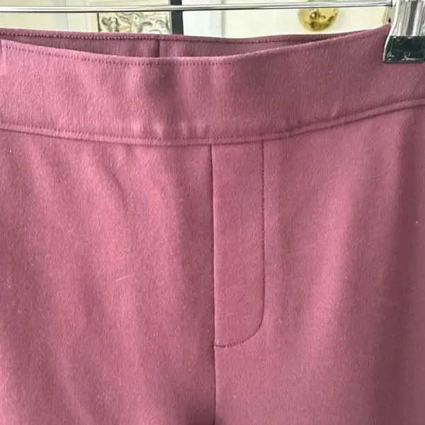 Spanx Air Essentials Wide Leg 20385R Chianti Burgundy Merlot Maroon M - Image 4
