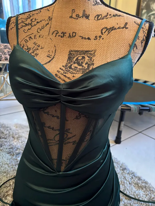 Stunning mini dress size S. ❤️ Green - Image 5