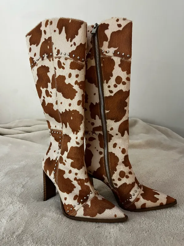 Dolls Kill Steve Madden Cowgirl Boots - Image 5