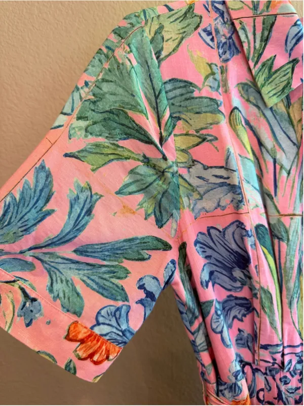Women's Entro Greenwich Garden Midi Dress Size S - Image 3