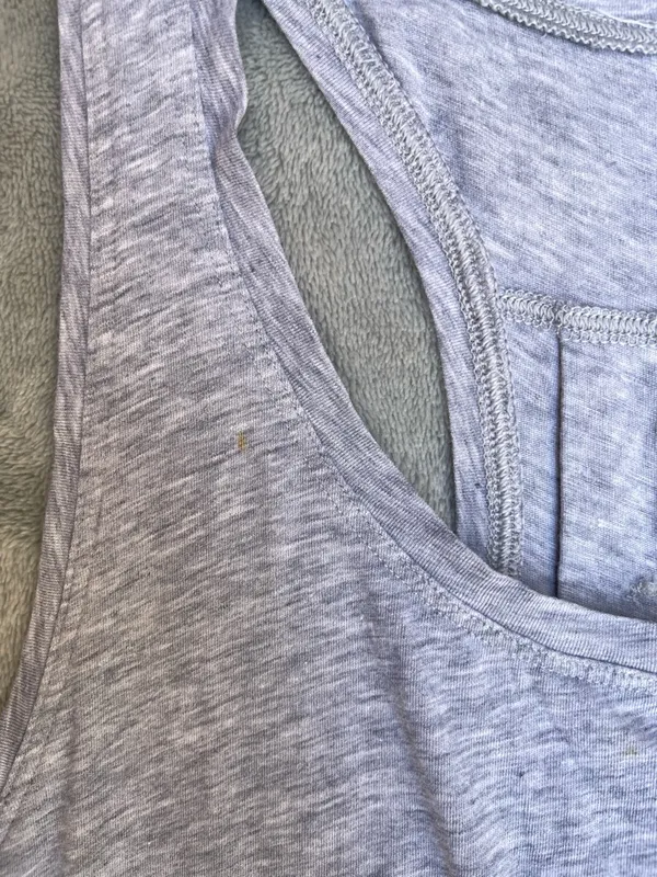 Lululemon Love Tank Heathered Core Light Gray Racerback Top loungewear yoga 4/6 - Image 9