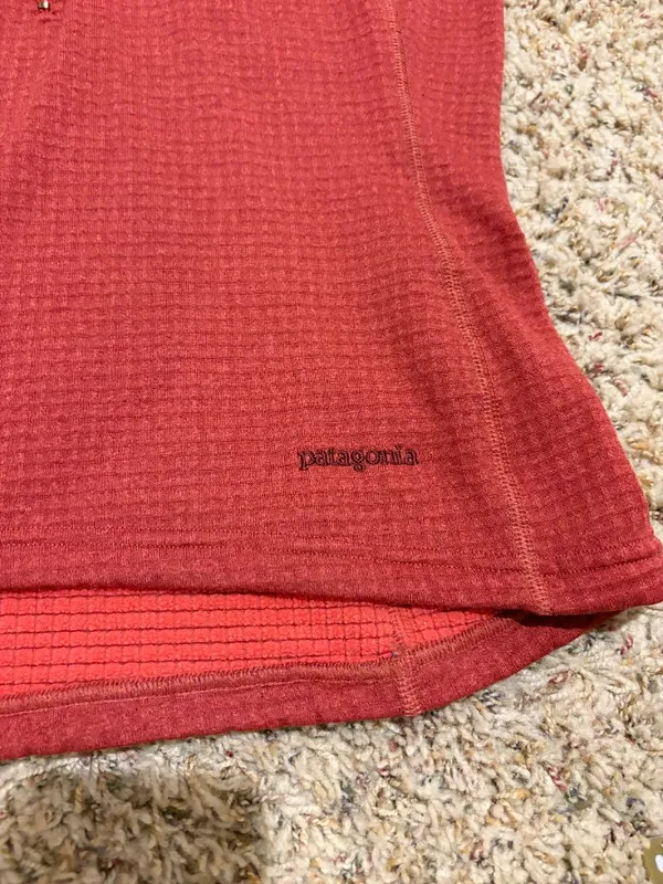 Patagonia Polartec R Long Sleeve Half Zip Burnt Orange - Image 8